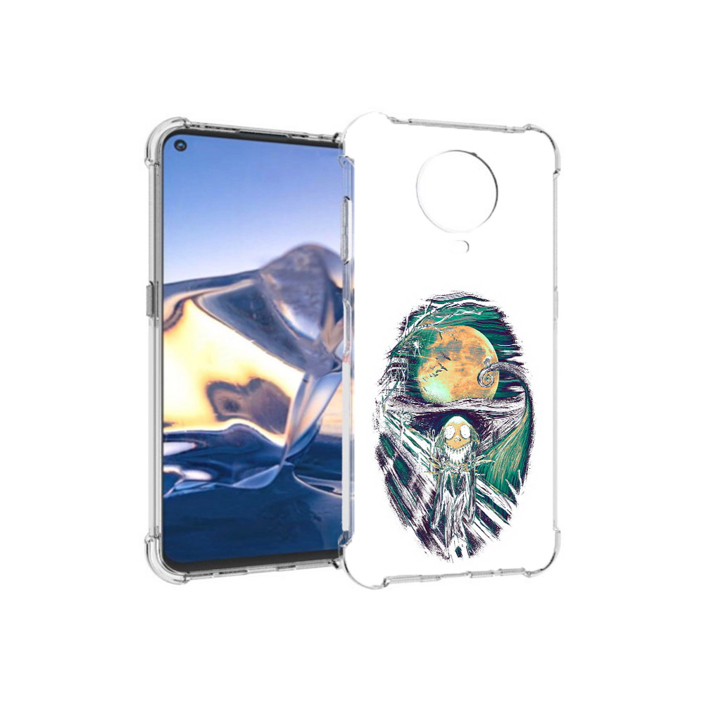 

Чехол MyPads Tocco для Nokia G10 зубастое существо абстракция (PT171673.98.370), Tocco