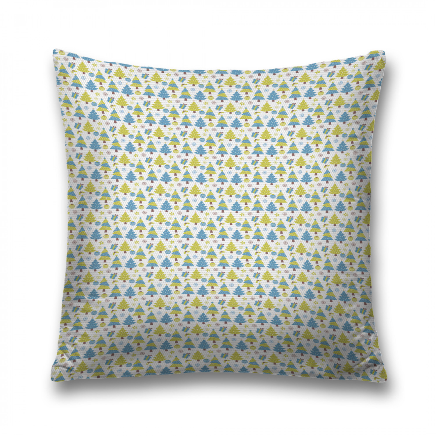 

Наволочка декоративная JoyArty "Деревья и подарки" на молнии, 45x45 см, Деревья и подарки