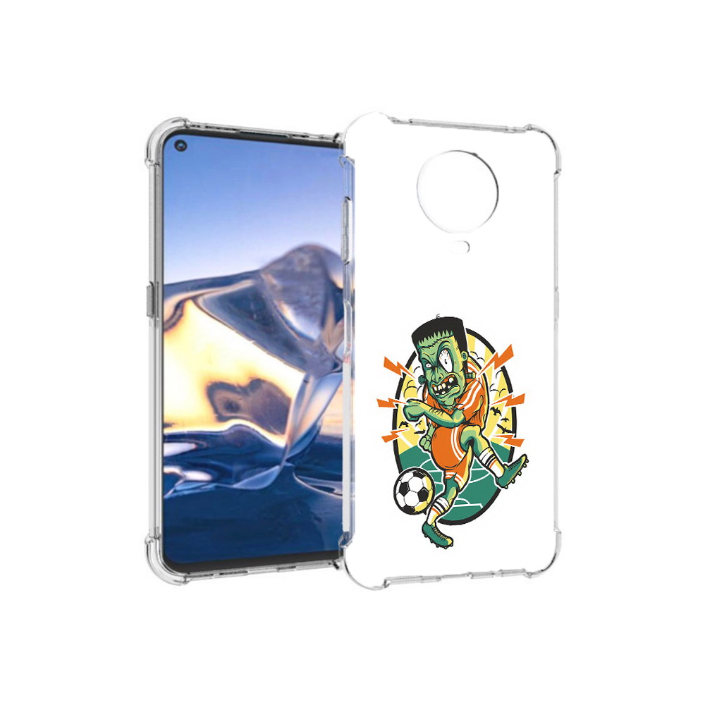 

Чехол MyPads Tocco для Nokia G10 зомби футболист (PT171673.98.368), Tocco