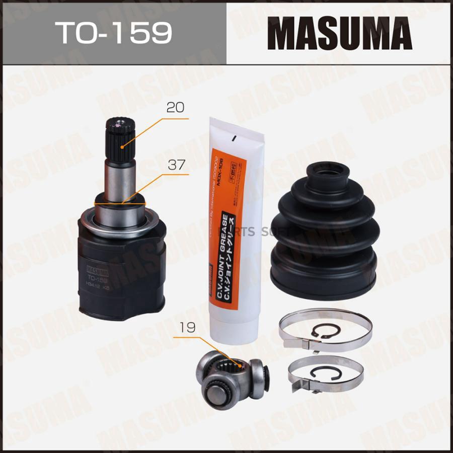 

ШРУС MASUMA 19х37х20 (1/6)