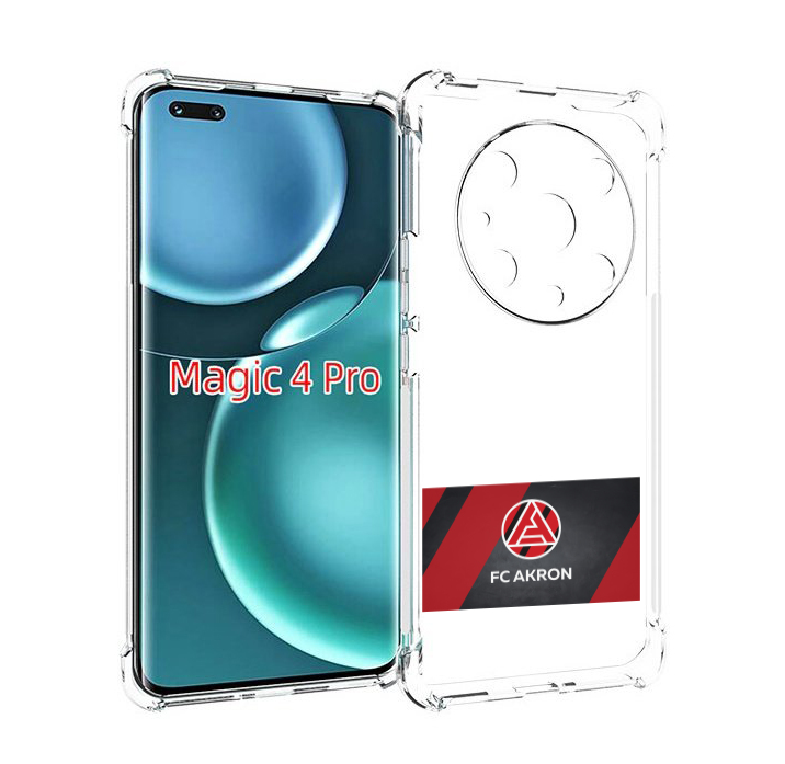 

Чехол MyPads фк акрон тольятти мужской для Honor Magic4 Pro, Прозрачный, Tocco