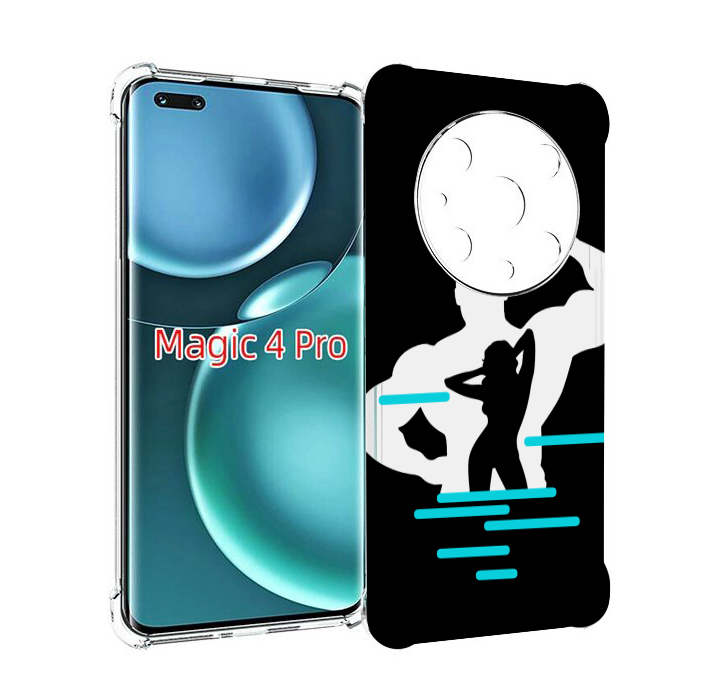 

Чехол MyPads фитнес-тренировка для Honor Magic4 Pro, Прозрачный, Tocco