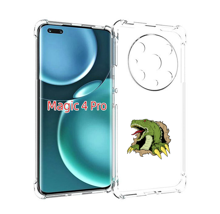 

Чехол MyPads годзила для Honor Magic4 Pro, Прозрачный, Tocco