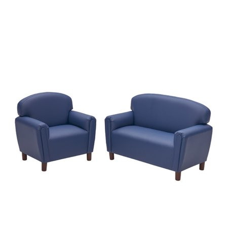 фото Комплект мягкой мебели sitdown бостон синий nobrand