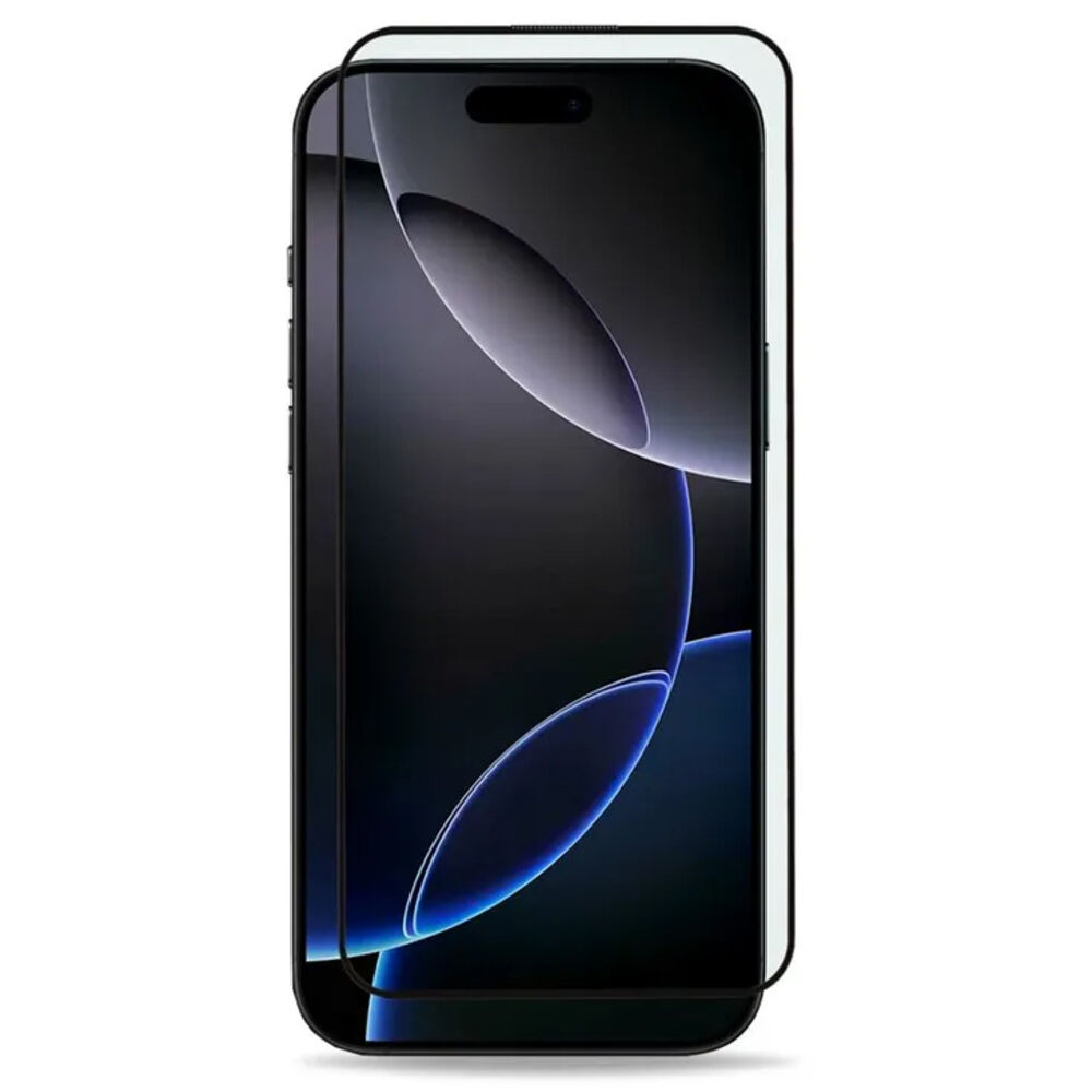 

Защитное стекло для Apple iPhone 16 Pro Max Zibelino 3D, на весь экран, с черной рамкой, ZTG-3D-APL-16PRO-MAX-BLK