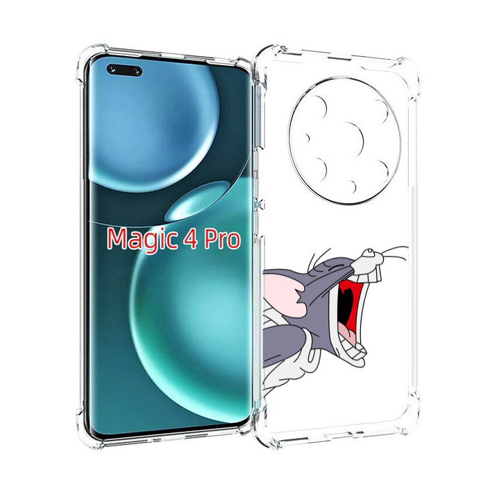 

Чехол MyPads том-голодный для Honor Magic4 Pro, Прозрачный, Tocco