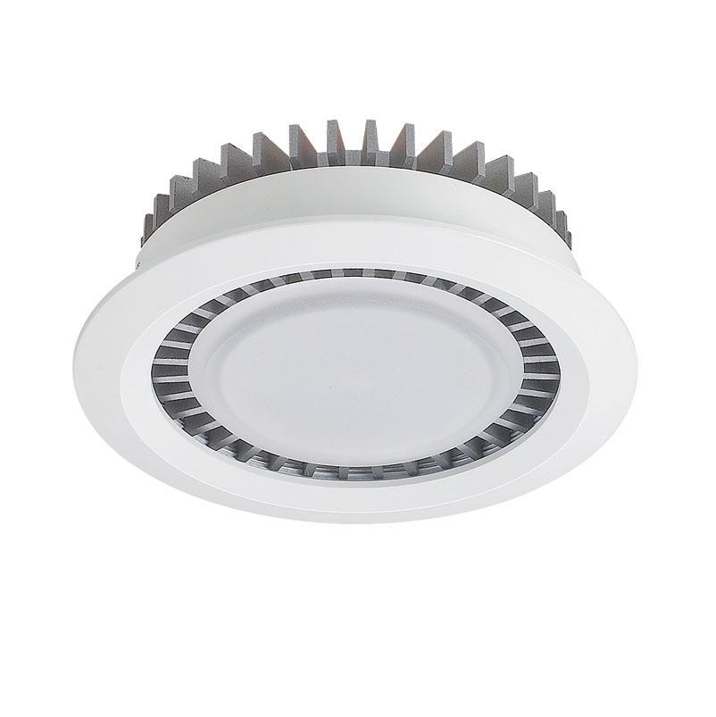 

Встраиваемый светодиодный светильник Lucia Tucci Turbo 142.1-10W-WT/GR