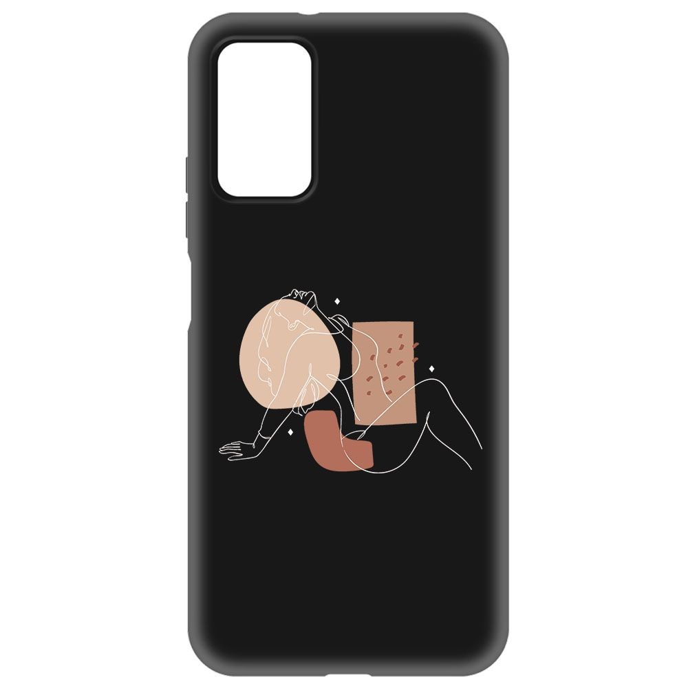 

Чехол-накладка Krutoff Soft Case Чувственность для Xiaomi Redmi 9T черный