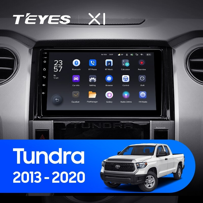Штатная магнитола Teyes X1 4G 232 Toyota Tundra XK50 2013-2020 2560000₽