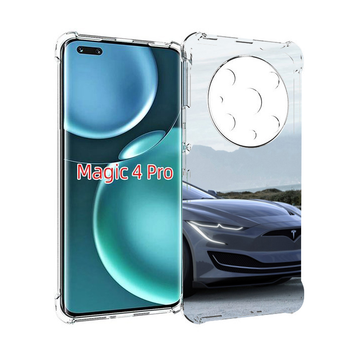 

Чехол MyPads tesla 2 мужской для Honor Magic4 Pro, Прозрачный, Tocco