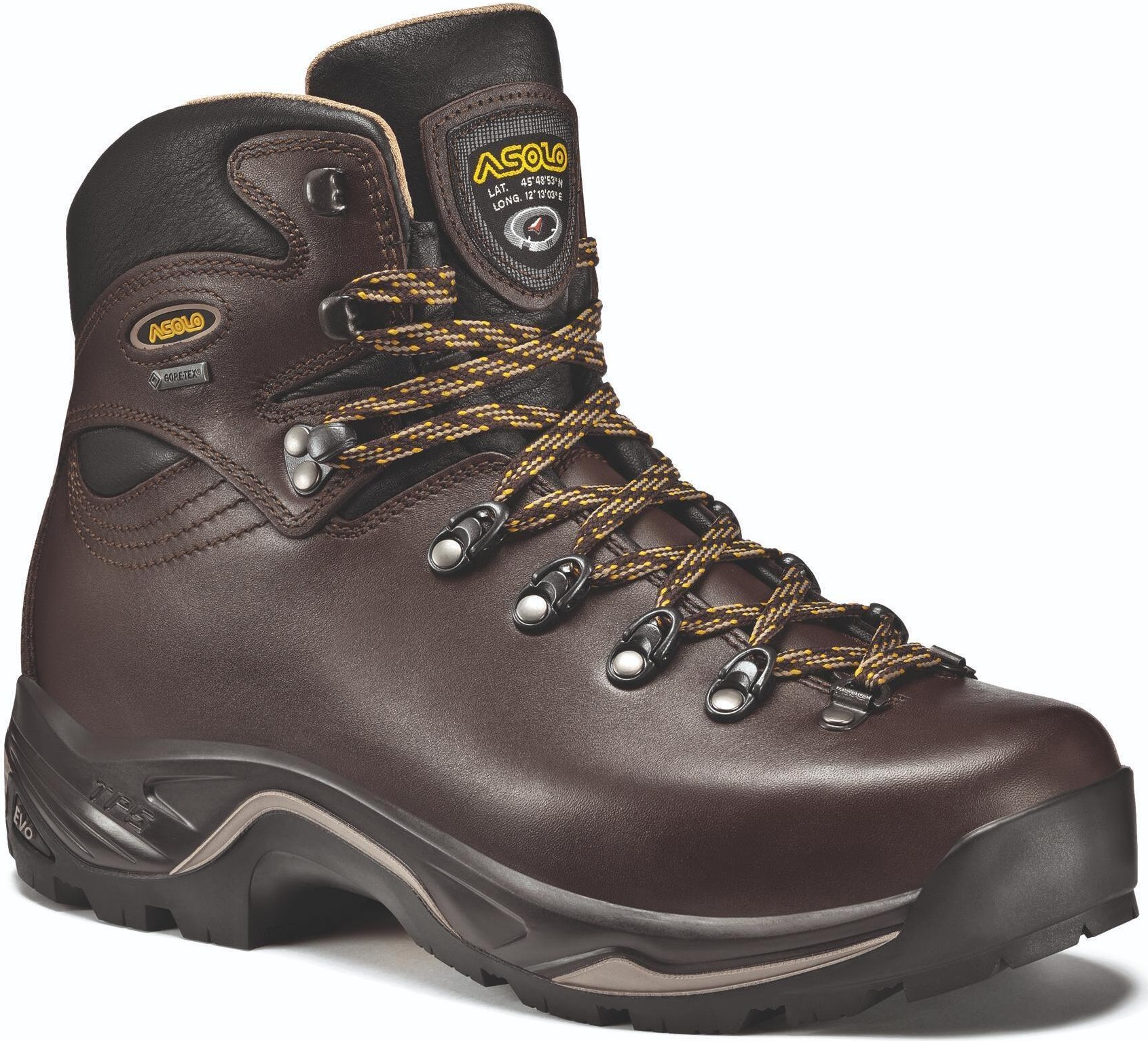 фото Ботинки asolo backpacking tps 520 gv evo wide, chestnut, 11.5 uk