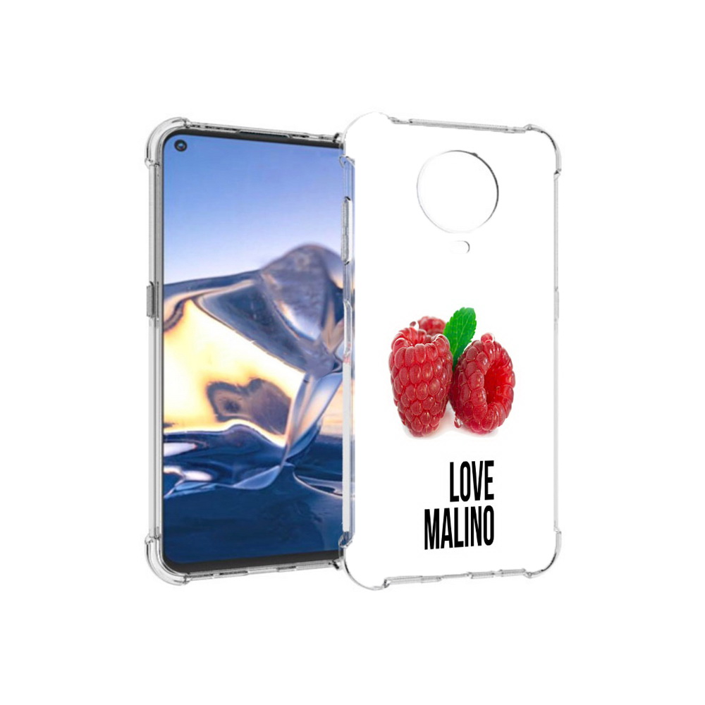 

Чехол MyPads Tocco для Nokia G10 Бренд лове малино (PT171673.98.36), Tocco