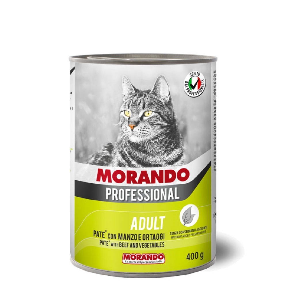 Консервы для кошек Morando Professional, говядина, 400г