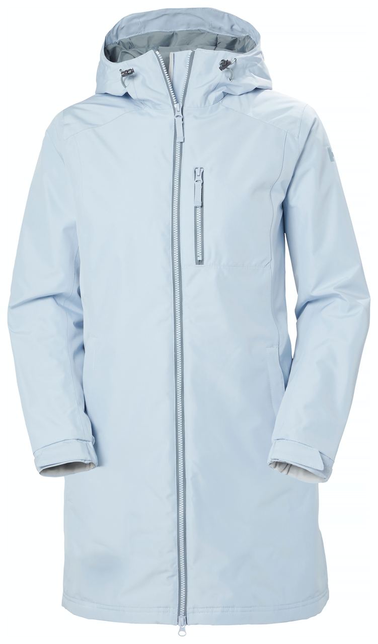 

Куртка Helly Hansen W LONG BELFAST WINTER JACKET для женщин, S, голубая, Голубой, 62395