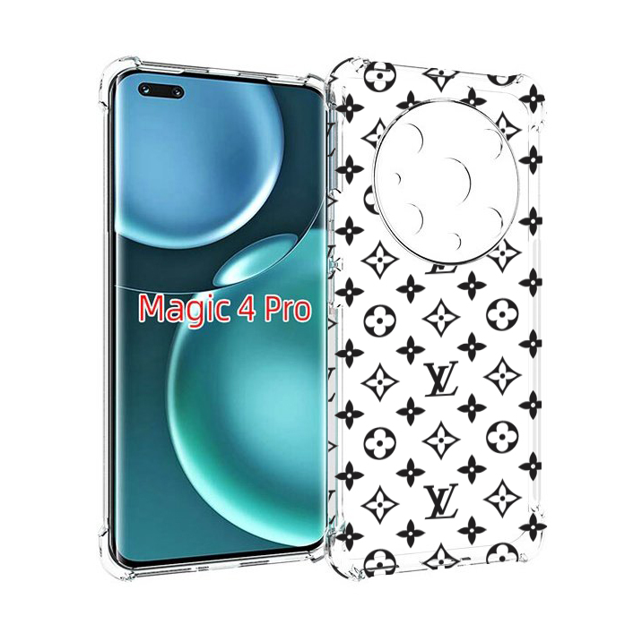 

Чехол MyPads стильный-принт-на для Honor Magic4 Pro, Прозрачный, Tocco