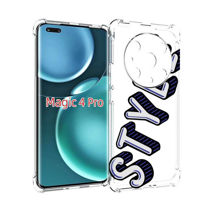 

Чехол MyPads стиль для Honor Magic4 Pro, Прозрачный, Tocco