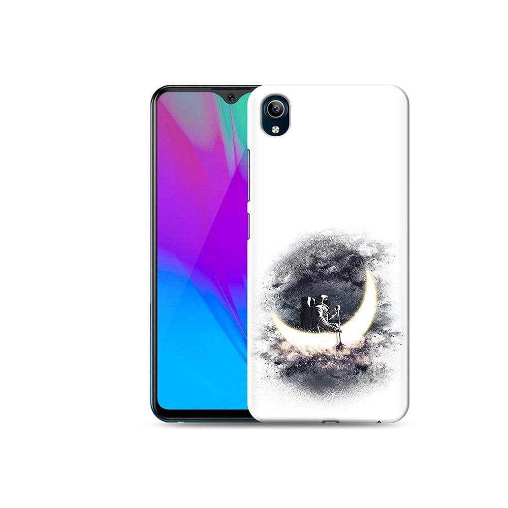 

Чехол MyPads Tocco для Vivo Y91C лунный путешественник (PT156610.438.448), Прозрачный, Tocco