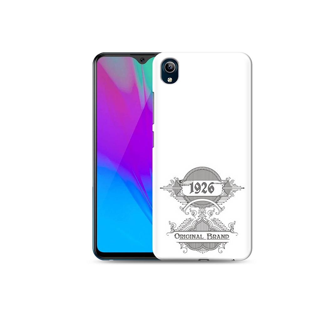 

Чехол MyPads Tocco для Vivo Y91C логотип черно белый (PT156610.438.446), Прозрачный, Tocco