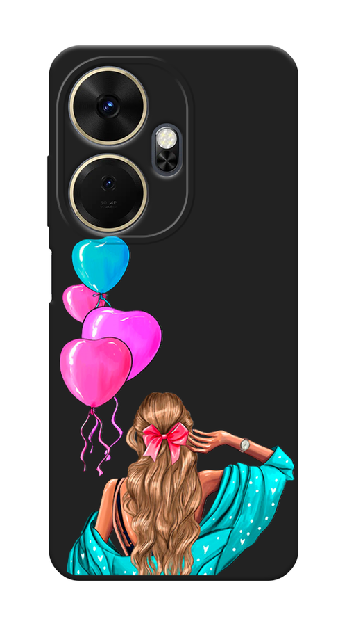 

Чехол Awog 3201952-1 для itel P55 Plus 4G "День Рождения", Голубой;розовый;бежевый, 3201952-1