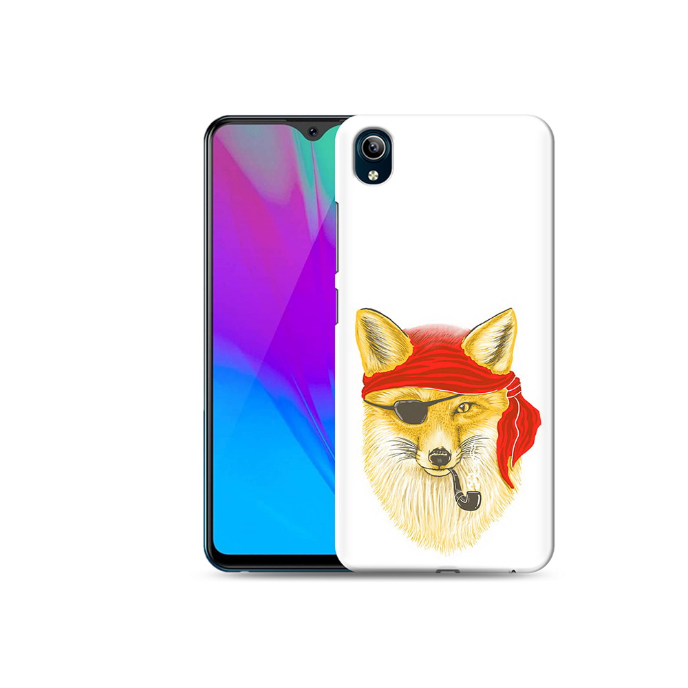 

Чехол MyPads Tocco для Vivo Y91C лиса-пират (PT156610.438.440), Прозрачный, Tocco