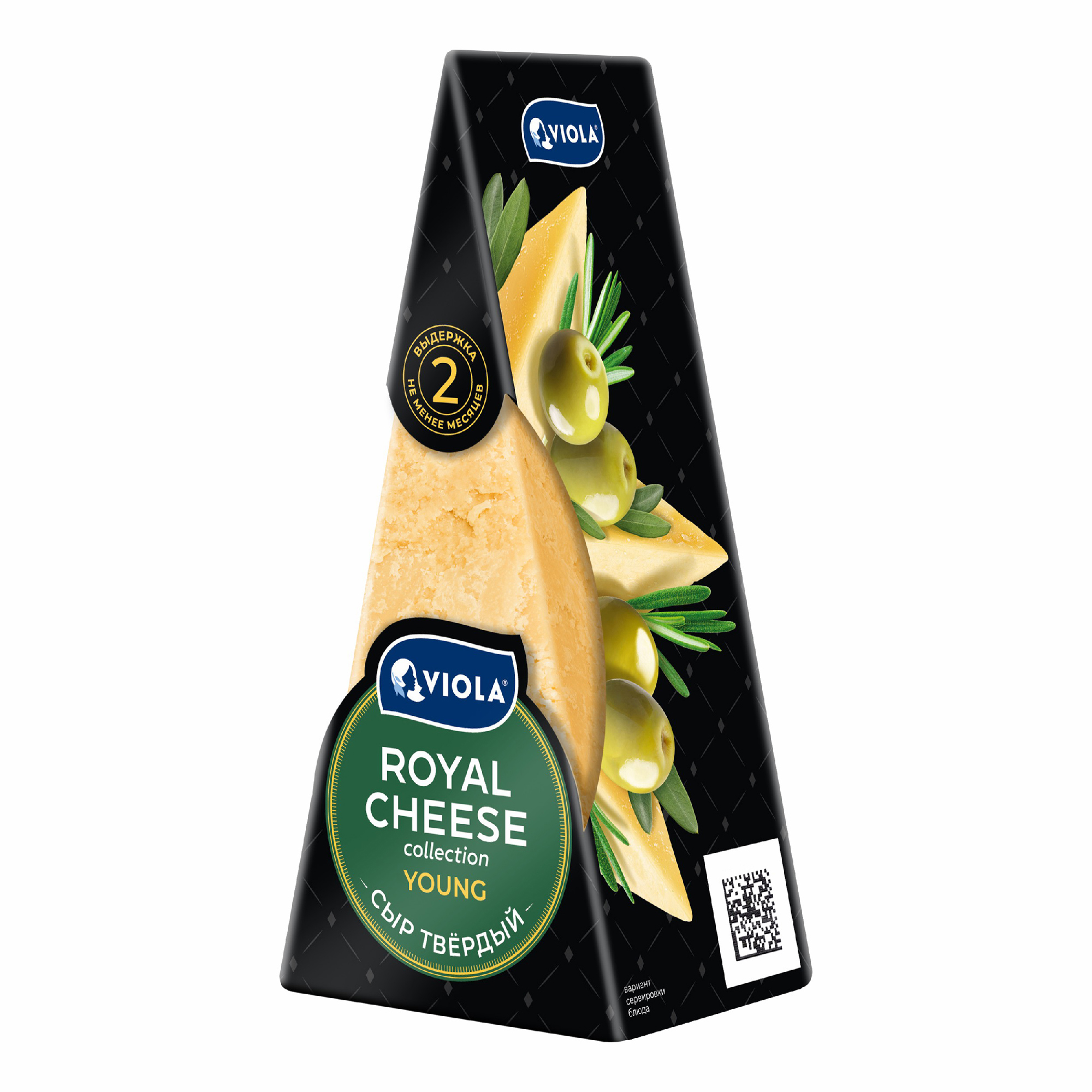 

Сыр твердый Valio Royal cheese collection Young 40% 200 г