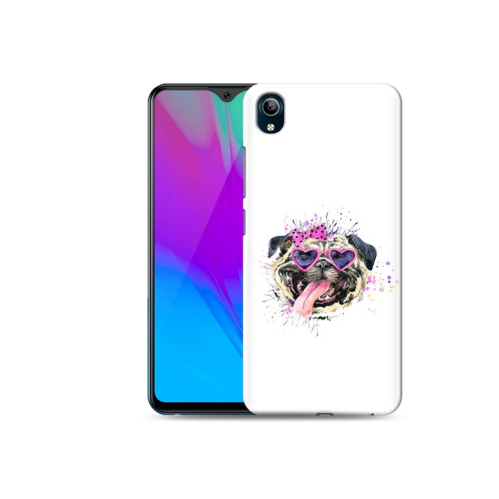 

Чехол MyPads Tocco для Vivo Y91C Веселая собака (PT156610.438.43), Прозрачный, Tocco