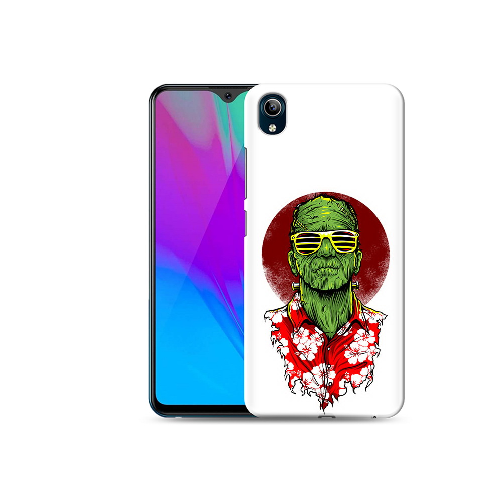 

Чехол MyPads Tocco для Vivo Y91C крутой зеленый мужчина в очках (PT156610.438.424), Прозрачный, Tocco
