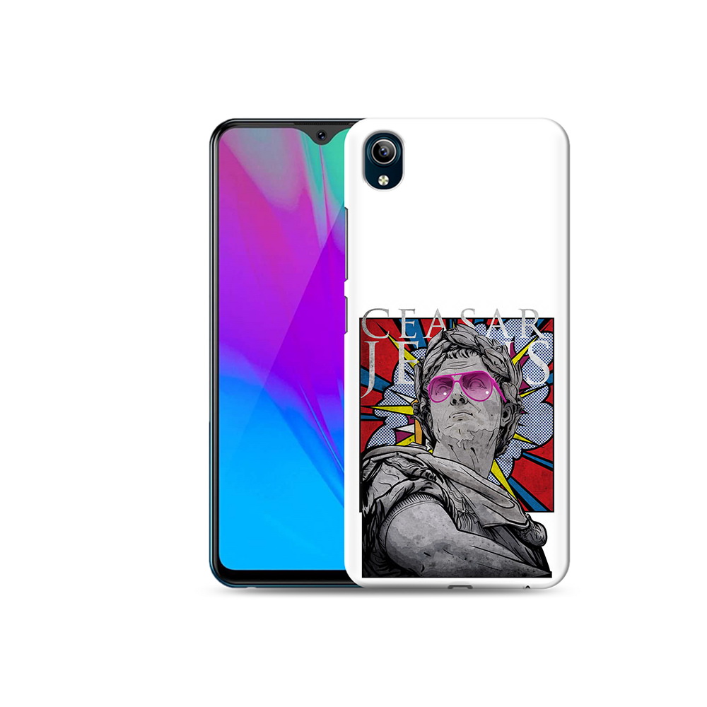 

Чехол MyPads Tocco для Vivo Y91C крутая статуя свободы (PT156610.438.423), Прозрачный, Tocco