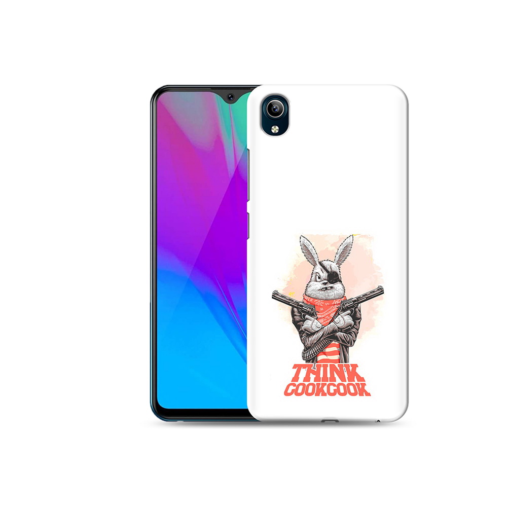 

Чехол MyPads Tocco для Vivo Y91C кролик пират (PT156610.438.419), Прозрачный, Tocco