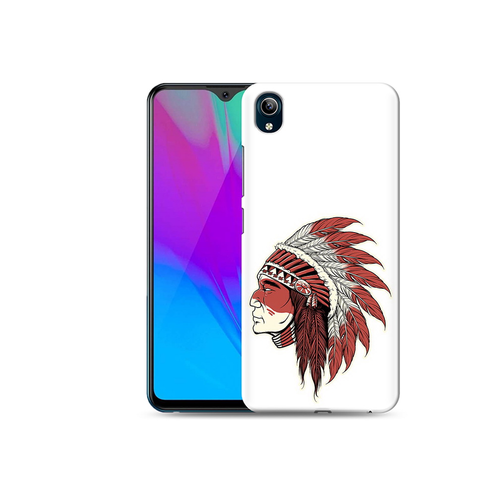 

Чехол MyPads Tocco для Vivo Y91C красный индеец (PT156610.438.411), Прозрачный, Tocco
