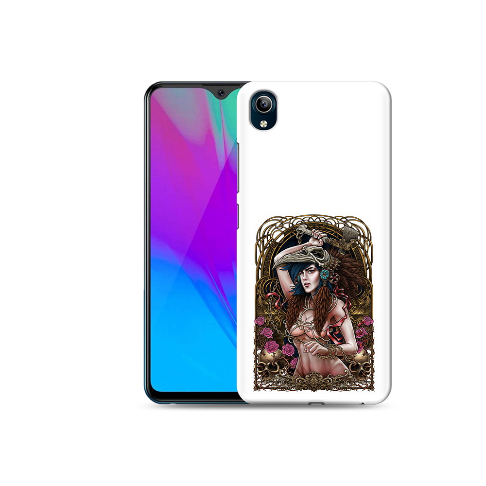 

Чехол MyPads Tocco для Vivo Y91C красивая девушка рисунок (PT156610.438.407), Прозрачный, Tocco