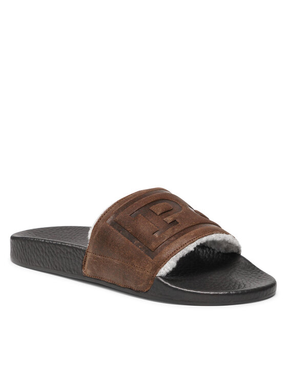 

Шлепанцы Polo Slide 809851753001 Polo Ralph Lauren Коричневый 45 EU, Polo Slide 809851753001