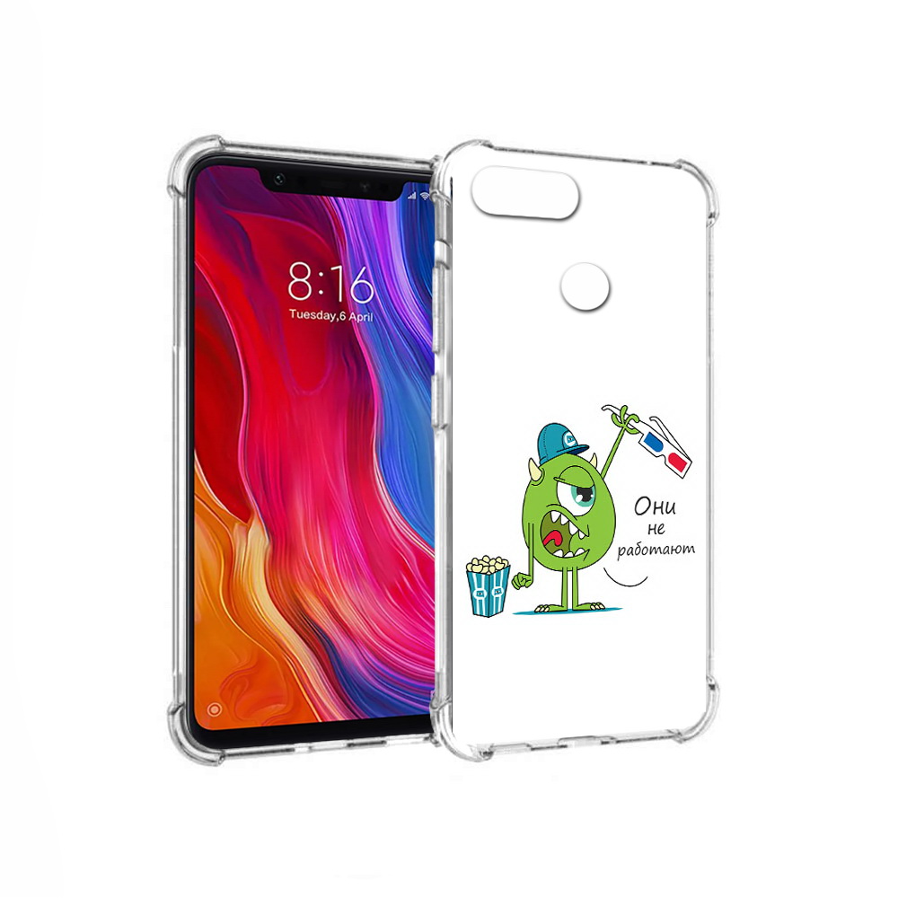 

Чехол MyPads Tocco для Xiaomi Mi 8 Lite Очки не работают (PT119514.309.129), Прозрачный, Tocco