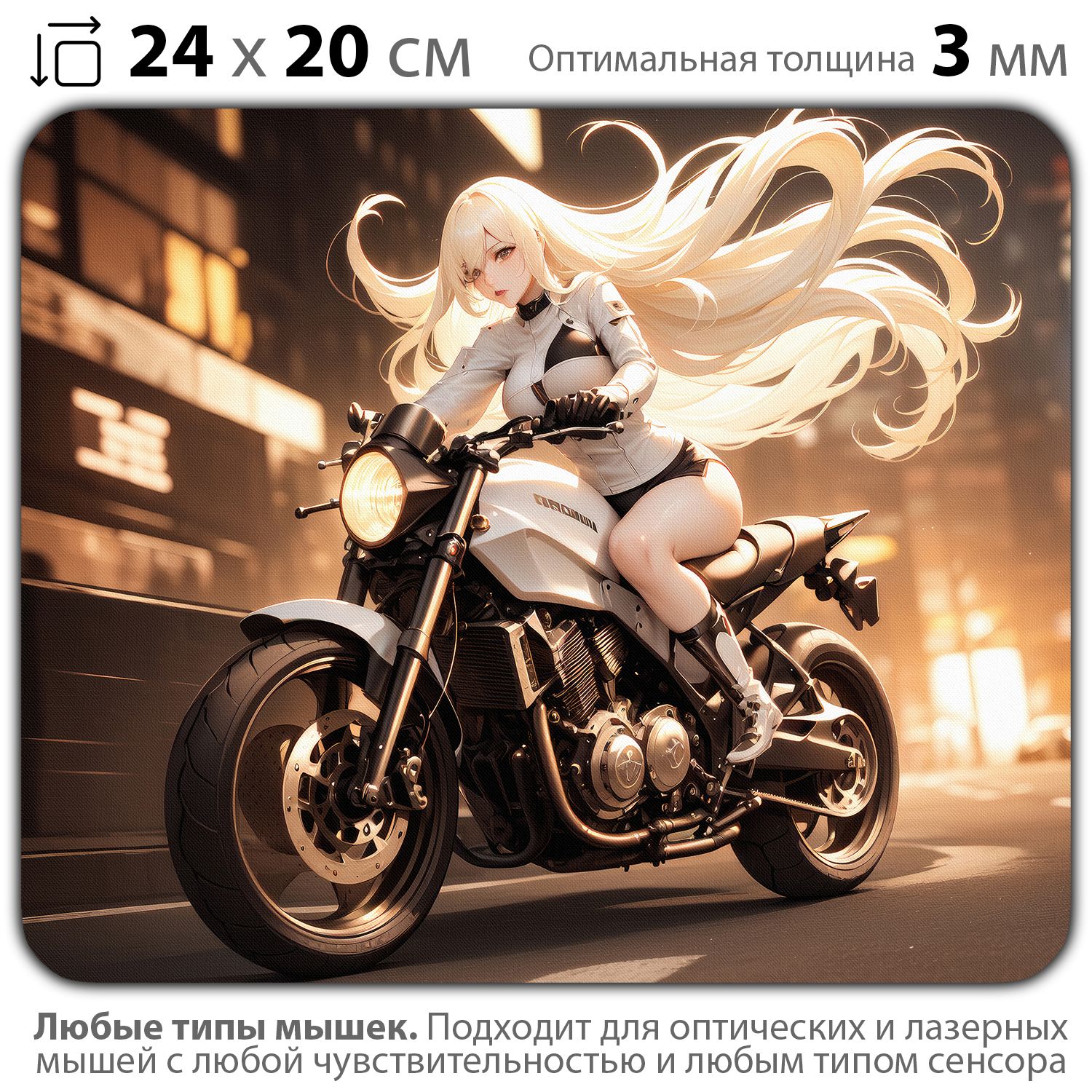 

Коврик для мыши NoBrand PAD03000184, Разноцветный, PAD03000184