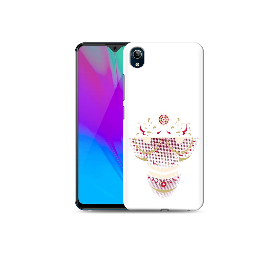 

Чехол MyPads Tocco для Vivo Y91C карнавальный скелет абстракция (PT156610.438.386), Прозрачный, Tocco