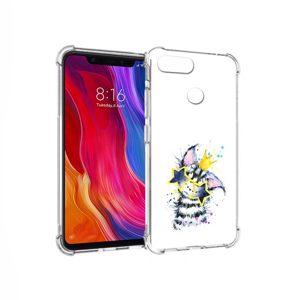 

Чехол MyPads Tocco для Xiaomi Mi 8 Lite Мартовский Нуся (PT119514.309.114), Прозрачный, Tocco