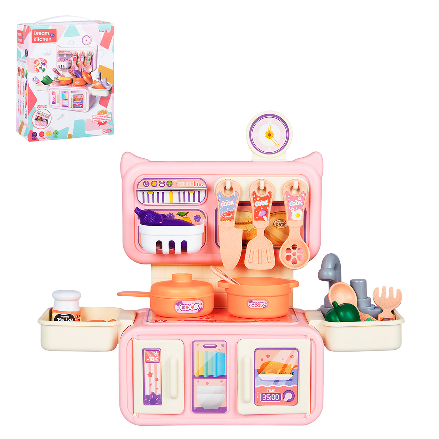 Детская кухня Amore Bello JB0211412 розовый