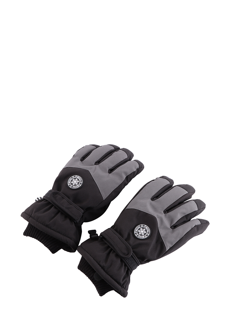 Перчатки мужские Kari A55935-2 черный, серый