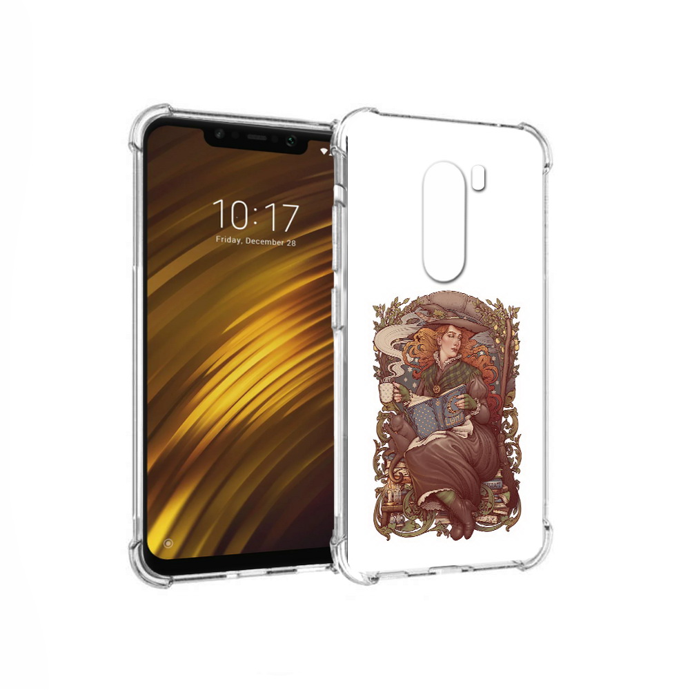 

Чехол MyPads Tocco для Xiaomi Pocophone F1 Женские_126 (PT116503.308.81), Прозрачный, Tocco