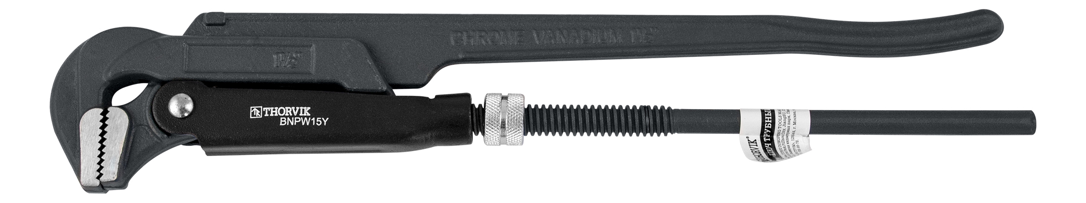 Ключ Трубный Рычажный;№1.5;Тип F Thorvik Арт. Bnpw15L трубный рычажный ключ hobbi