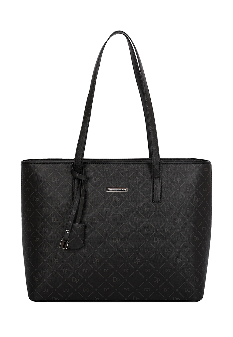Комплект (сумка+брелок) женский Daniele Patrici AWJU-45, черный