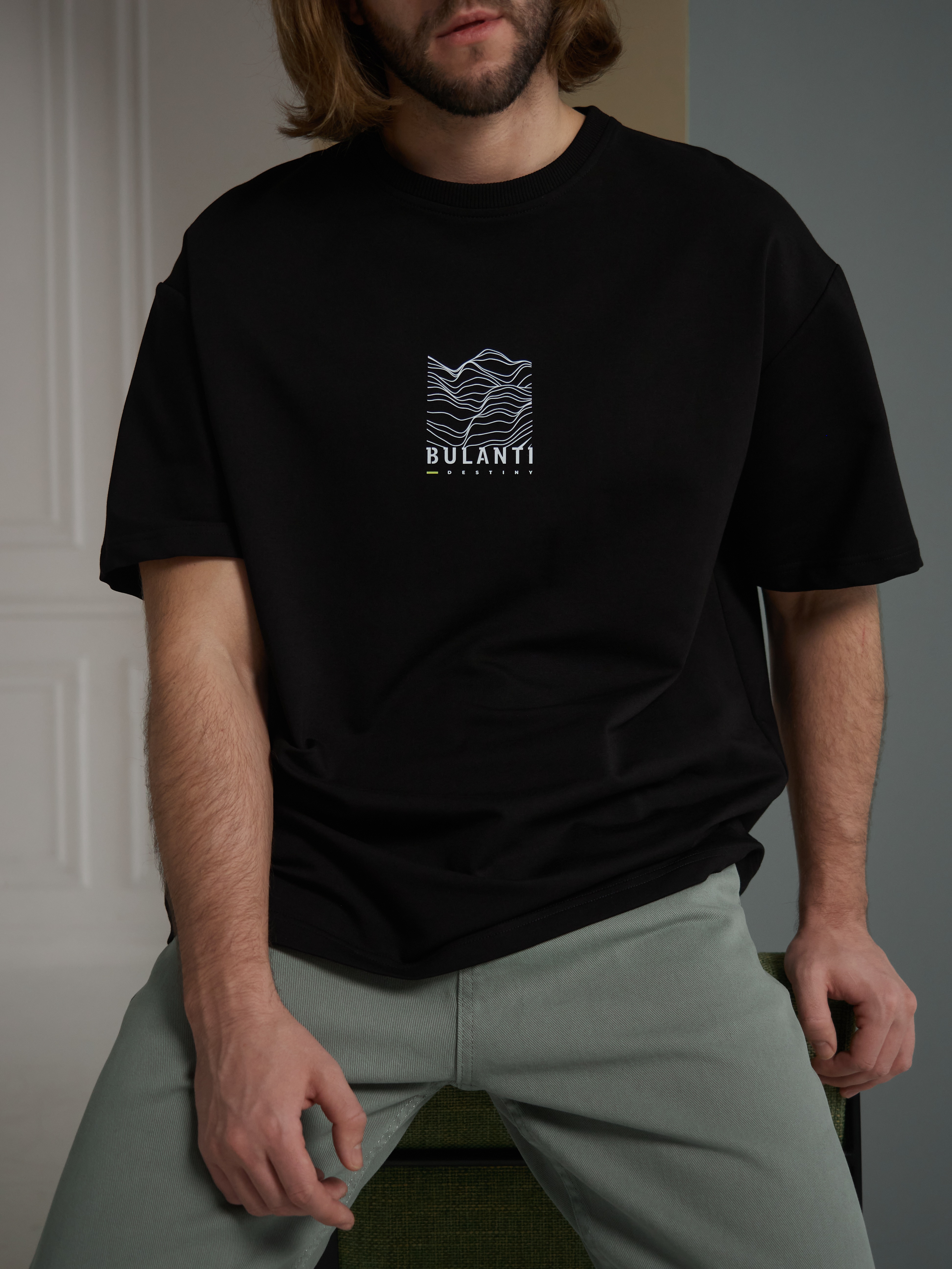 Футболка мужская BULANTI B10 черная L