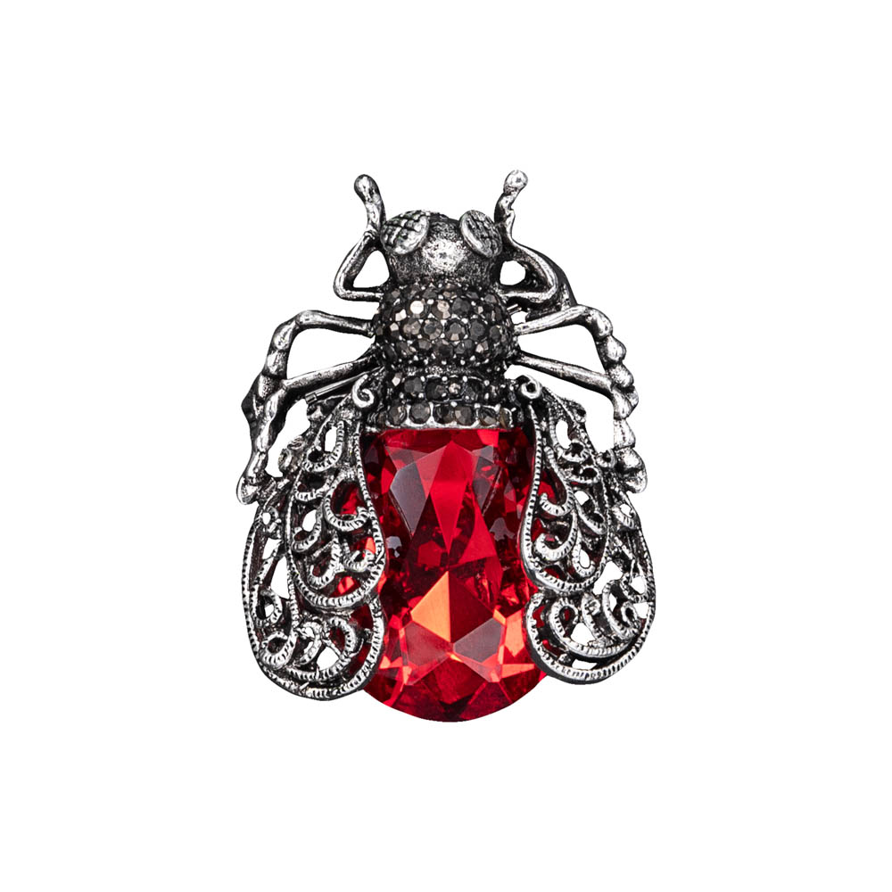 

Брошь женская OTOKODESIGN 12-56209 красная, 12-56209