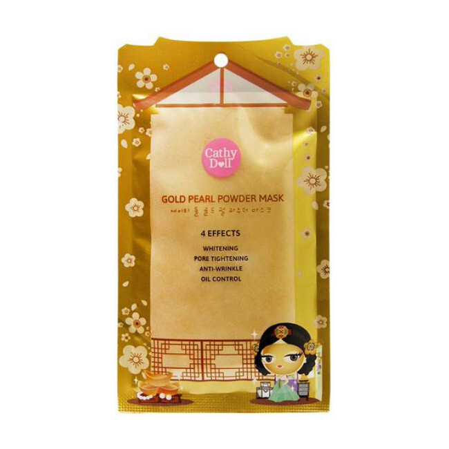 

Маска-пудра для лица Золотая жемчужина с коллагеном Cathy Doll Gold Pearl powder mask 25 г