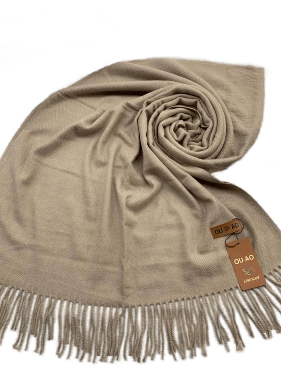 

Палантин женский sharfwool бежевый, 180х70 см, sharfwool