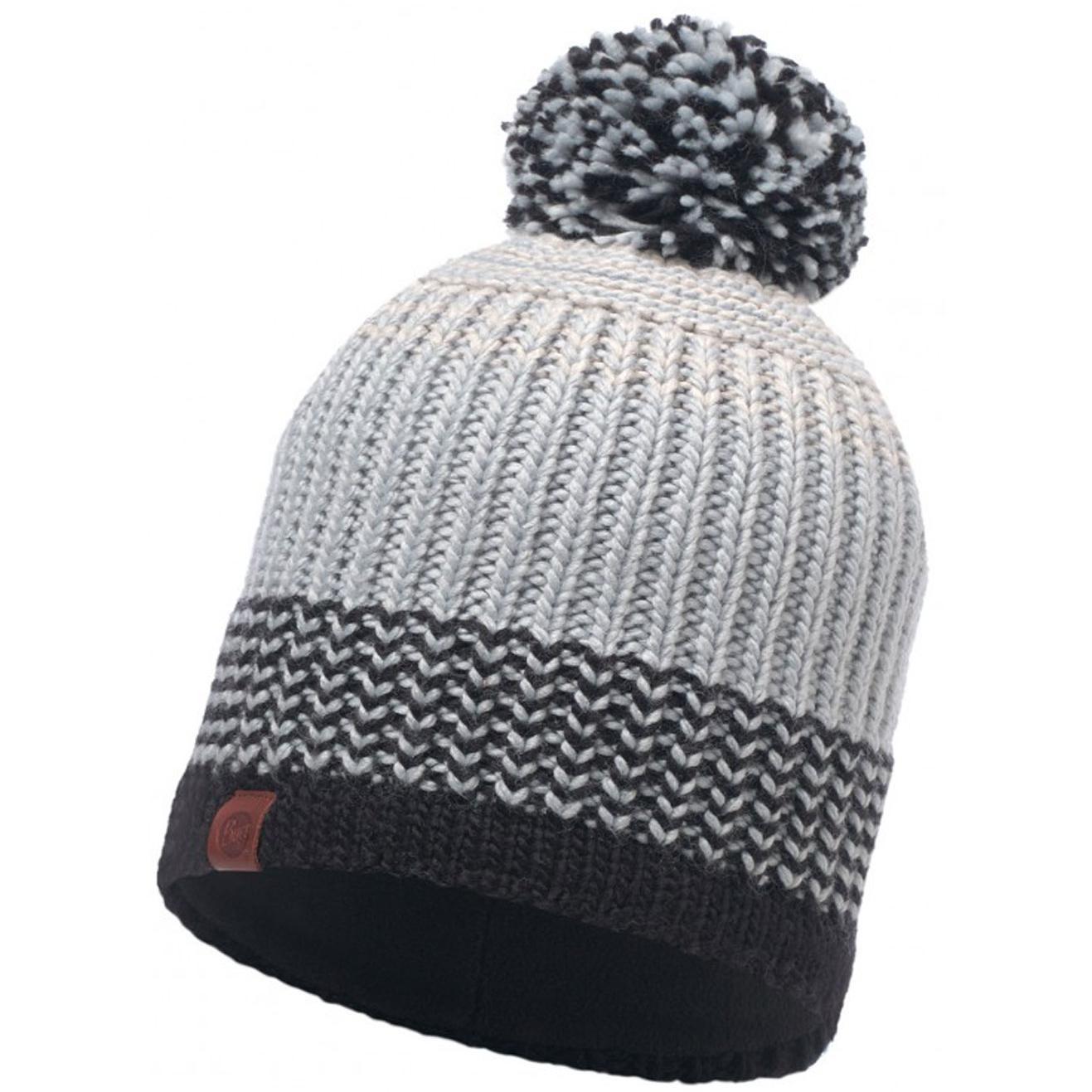 фото Шапка buff knitted & polar hat borae, grey