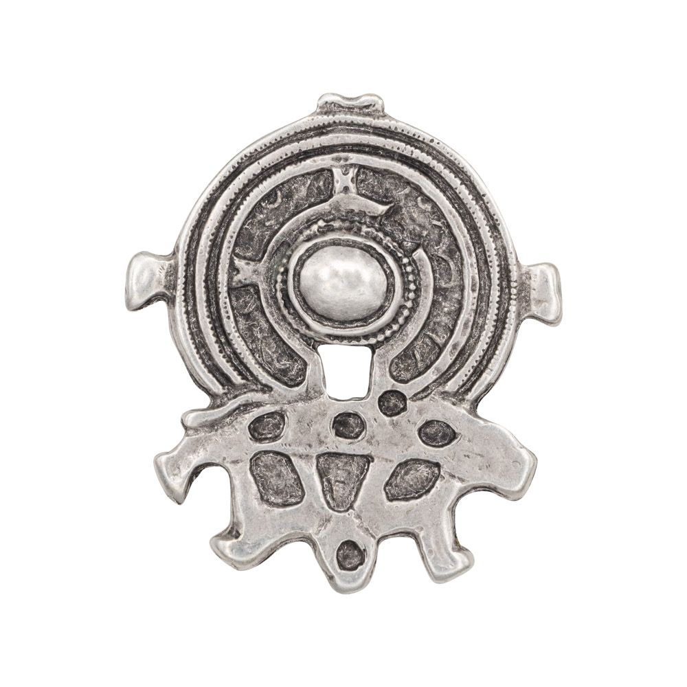 

Брошь женская OTOKODESIGN 55850 серебристая, 55850
