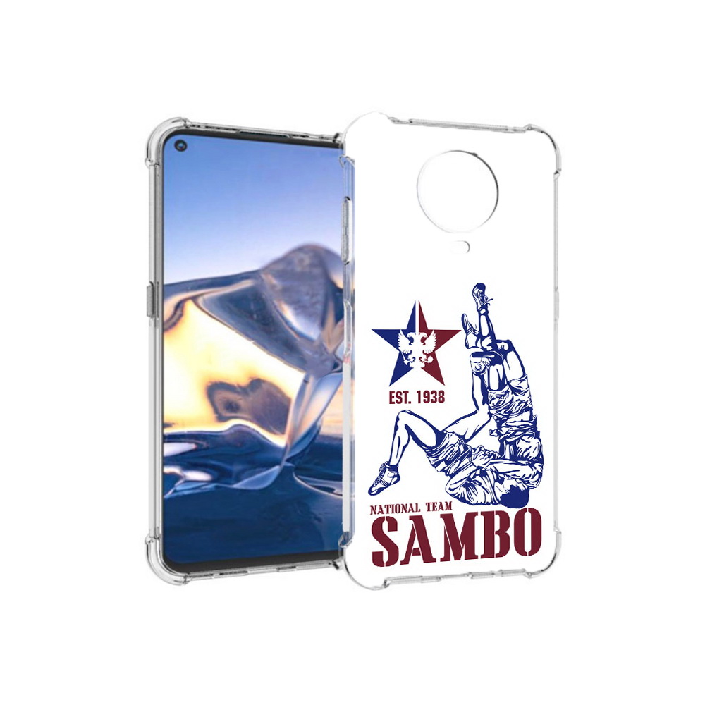 

Чехол MyPads Tocco для Nokia G10 единоборства самбо (PT171673.98.344), Tocco