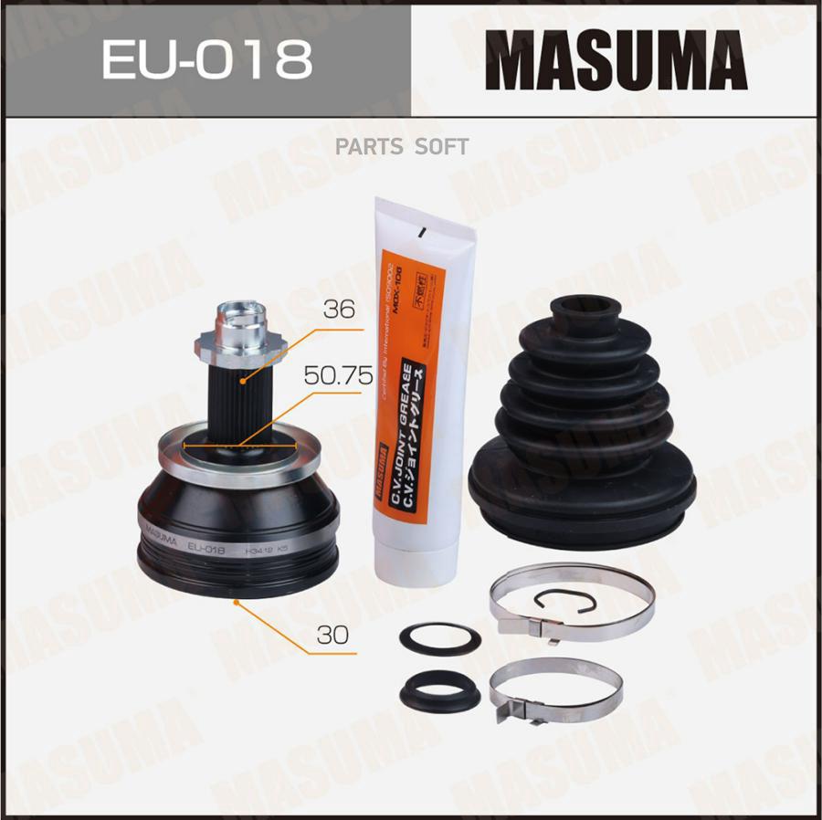 

ШРУС MASUMA 30х50,75х36 (1/6)