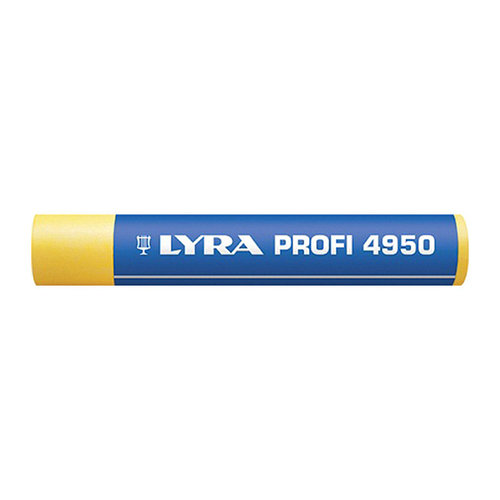 Профессиональный маркировочный мелок Lyra для резины и автопокрышек, 15 мм, желтый